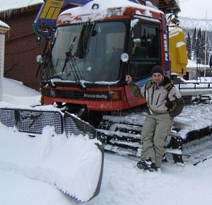 Me and a snowcat Me and a snowcat