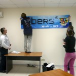Развесили баннеры... banners