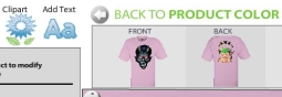 Online T-Shirt Designer development